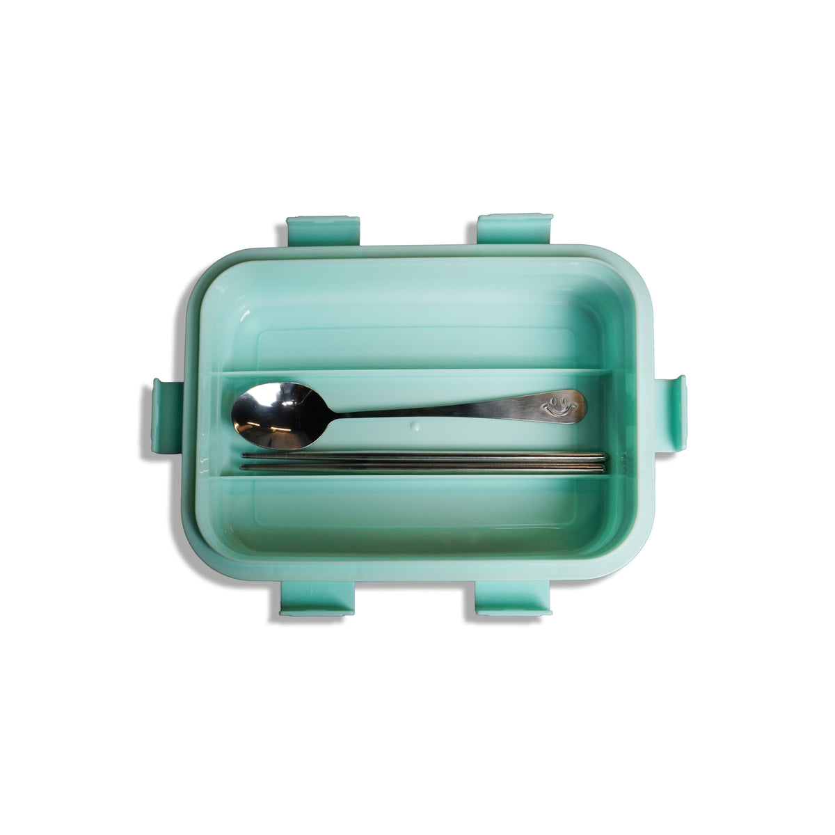 EightHours Warm Tiffin 600ml - Cyan