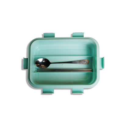 EightHours Warm Tiffin 600ml - Cyan