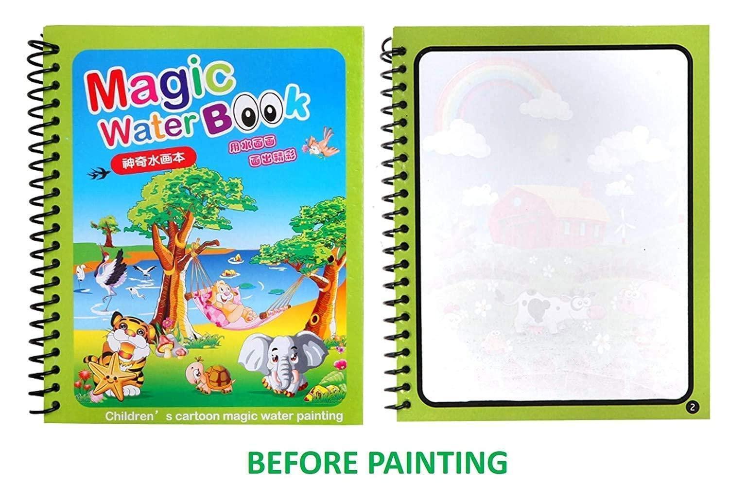 Reusable Magic Water Painting Book - Vistora