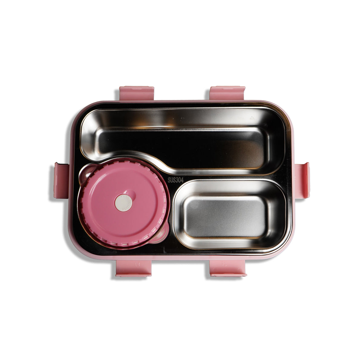 EightHours Warm Tiffin 600ml - Pink