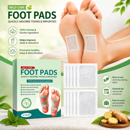Herbal & Gentle Detox Foot Patch🌿🦶(BUY 1 GET 1 FREE)
