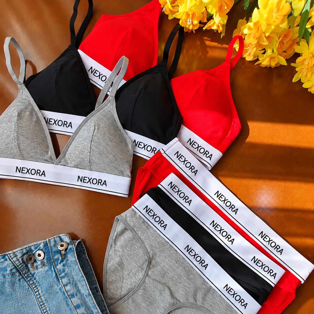 Nexora For Women {Pair of 3}
