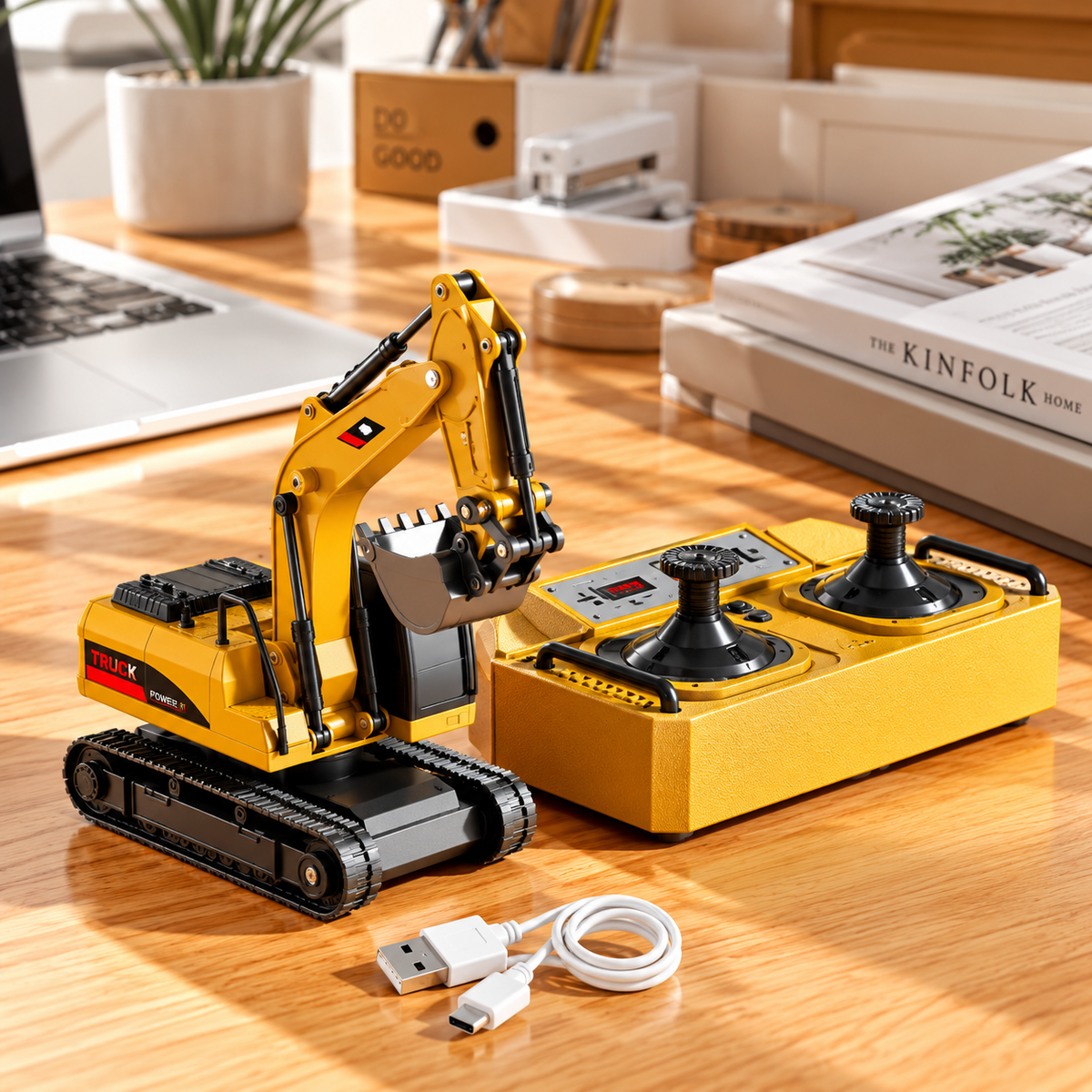 1/64 Mini RC Excavator