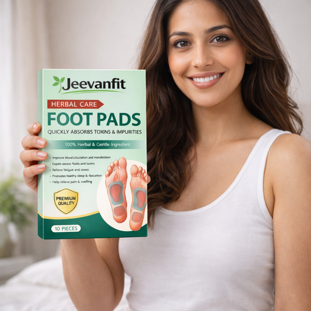 Jeevanfit Herbal Care Foot Patches (Pack of 10) BUY 1 GET 1 FREE