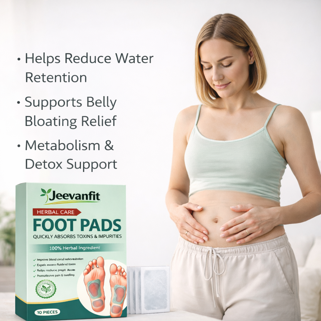 Jeevanfit Herbal Care Foot Patches (Pack of 10) BUY 1 GET 1 FREE