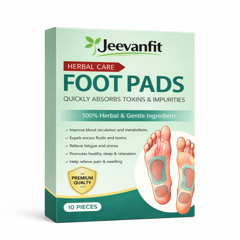 Jeevanfit Herbal Care Foot Patches (Pack of 10) BUY 1 GET 1 FREE