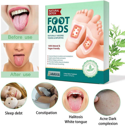Premium Natural Detox Foot Patches  (2x5 packs) BUY 1 GET 1 FREE