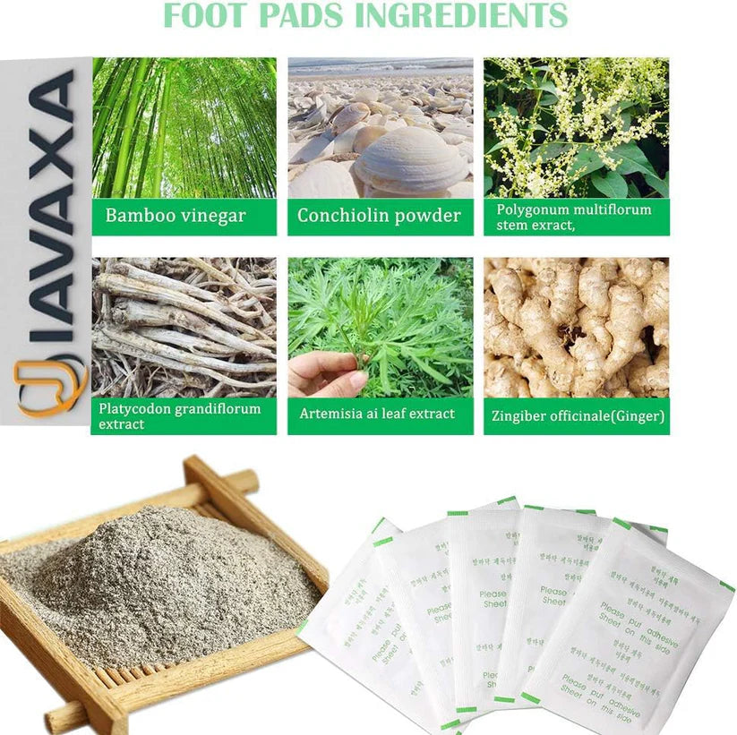 Nirvixa Natural Detox Foot Patches  (2x10 packs) BUY 1 GET 1 FREE