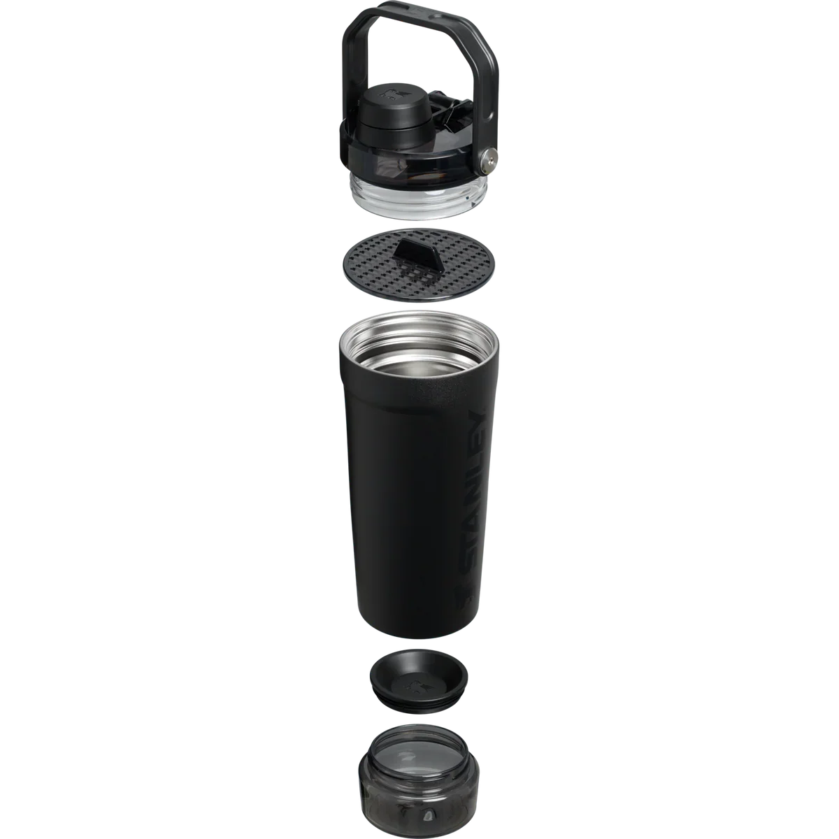 The Vitalize™ Shaker Bottle | 600ml - Black 2.0
