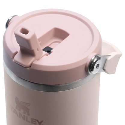 The IceFlow™ Flip Straw Tumbler - 900ml - Rose Quatz