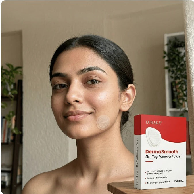 DermaSmooth™ - Tag & Mole Remover Patches ❤️🩹 | Buy 1 Get 1 Free ✨