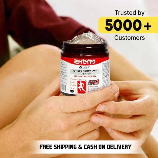 Instant Relief Naturally with Japanese Technology!